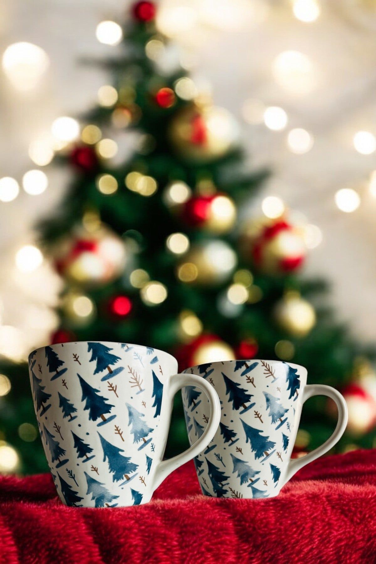 Frosted Pines Coffee Mug